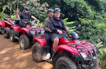 ATV Off Road Poas Volcano Adventure and Hiking for two persons.