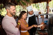 Cozumel Kuzá Beach & Adventure Park Deluxe Pass & Mexican Flavors