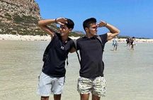 Balos Lagoon Private Tour with Wine Tasting and Seafood Lunch