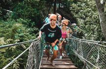 Turtle Snorkeling and Jungle Adventure with Zipline and Rappel