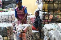 Western Used Cloth & African print Market in Accra Tour