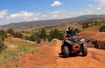 Quad ride in the Ouzoud Waterfalls