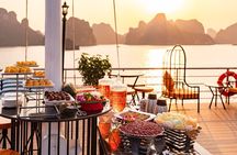 From Hanoi: Luxury Day Cruise Explore Halong Bay, Island, Caves