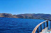 Private Sunset Tour around Lindos on a Traditional Greek Boat