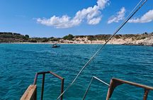 Private Sunset Tour around Lindos on a Traditional Greek Boat