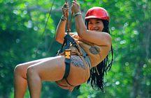 Cancun Off-road: ATVs trip, Ziplines, Cenote swim & Tasty Snacks