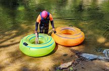 River Tubing & Zipline Combo Tour from Hopkins 
