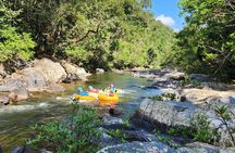 River Tubing & Zipline Combo Tour from Hopkins 