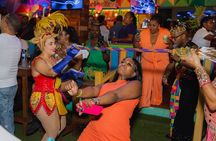 Sunset Party Bus tour with Karaoke & Champagne toast on the beach