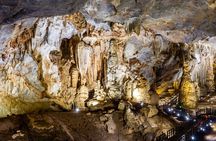 From Hue: Paradise Cave and Dark Cave Day Tour