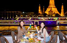 Luxury The Planet Cruise Dinner on Chao Phraya River in Bangkok 