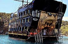 Red Dragon Pirate Ship with Foam Party Free Lunch and Swim Breaks