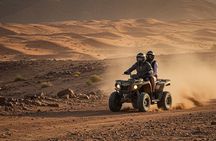 Marrakech: Agafay Desert Quad Biking & Camel Trek & Dinner & Show