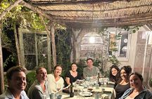 Authentic Apulian menu in the garden of an ancient trullo