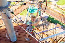 Zipline and Adventure Tower at Ryze Adventure in Missouri