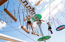 Zipline and Adventure Tower at Ryze Adventure in Missouri