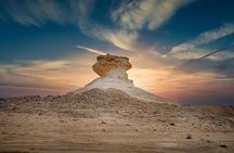 Doha: West Coast Tour Sculpture,Camel Racing Track Rock Formation