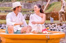 Ubud: Exclusive Romantic Photo Cruise with Gourmet Delights