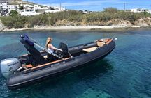 Three Hour Private Cruise to the South Coast of Mykonos 