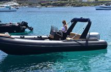 Three Hour Private Cruise to the South Coast of Mykonos 