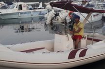 Rib excursion 6 meters islands of the Maddalena Archipelago 