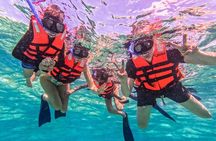 Isla Mujeres Catamaran with Snorkeling and Transport