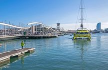 Barcelona Hop-On Hop-Off Bus & Coastal Catamaran Cruise