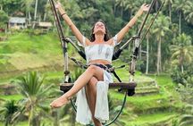 Bali Swing, Ubud Monkey Forest & Waterfall Private Day Tour