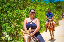 Horseback Riding and Buggy and Macau Cave and Beach Tour
