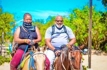 Horseback Riding and Buggy and Macau Cave and Beach Tour