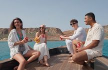 From Kissamos Balos And Gramvousa Speedboat Cruise with Drinks