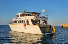 Wine testing on-board the Demetris Chara BBQ boat while visiting the Blue Lagoon
