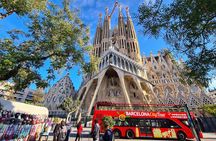 Barcelona Hop-On Hop-Off Bus & Coastal Catamaran Cruise