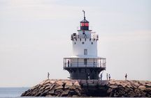 Sunset Lighthouse Cruise Along Casco Bay