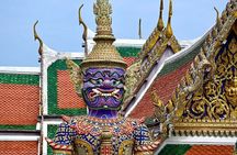 Grand Palace Wat Pho & Wat Arun Tour by Tuk Tuk and Walk 