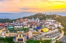 Golden Bridge with Magical Sundown View in Ba Na Hills 