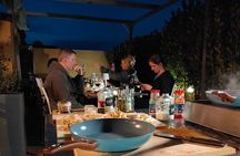 Vatican Pasta class with full wine tasting 4wines in cozy rooftop