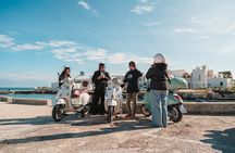From Bari: Vespa 3-hour tour between Polignano, Conversano and Monopoli