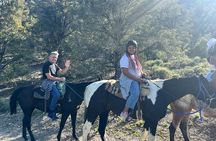 Sunset Horseback Ride With BBQ Dinner in Cool Mountain Las Vegas