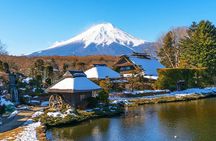Mt Fuji Tour to Oshino, Kawaguchiko Cable Car & Matcha Experience