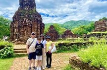 My Son Sanctuary from Hoi An with Thu Bon River Cruise