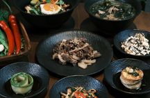 Korean Cooking Class Full Meal with BBQ on an All in One Table