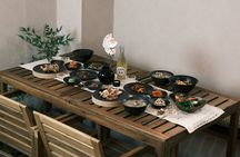 Korean Cooking Class Full Meal with BBQ on an All in One Table