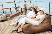 Athens Luxury Sunset Dinner Cruise – Swim Stop, Dinner & Open Bar
