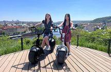 Prague Fat Tire E-Scooter Tour with A Local Guide
