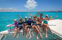 Cancun Private Catamaran Cruise– Open Bar & Snorkeling Experience
