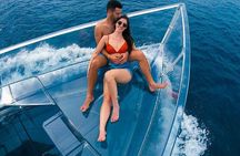 Incredible Transparent Boat Ride in Cancun 