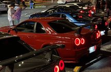 R34 ride and JDM car meet Daikoku PA with Local Guide