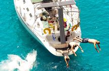 Rhodes Private Luxury Cruise MediterAsian Lunch Champagne coctail