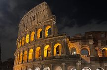 Rome by Night in Golf Cart